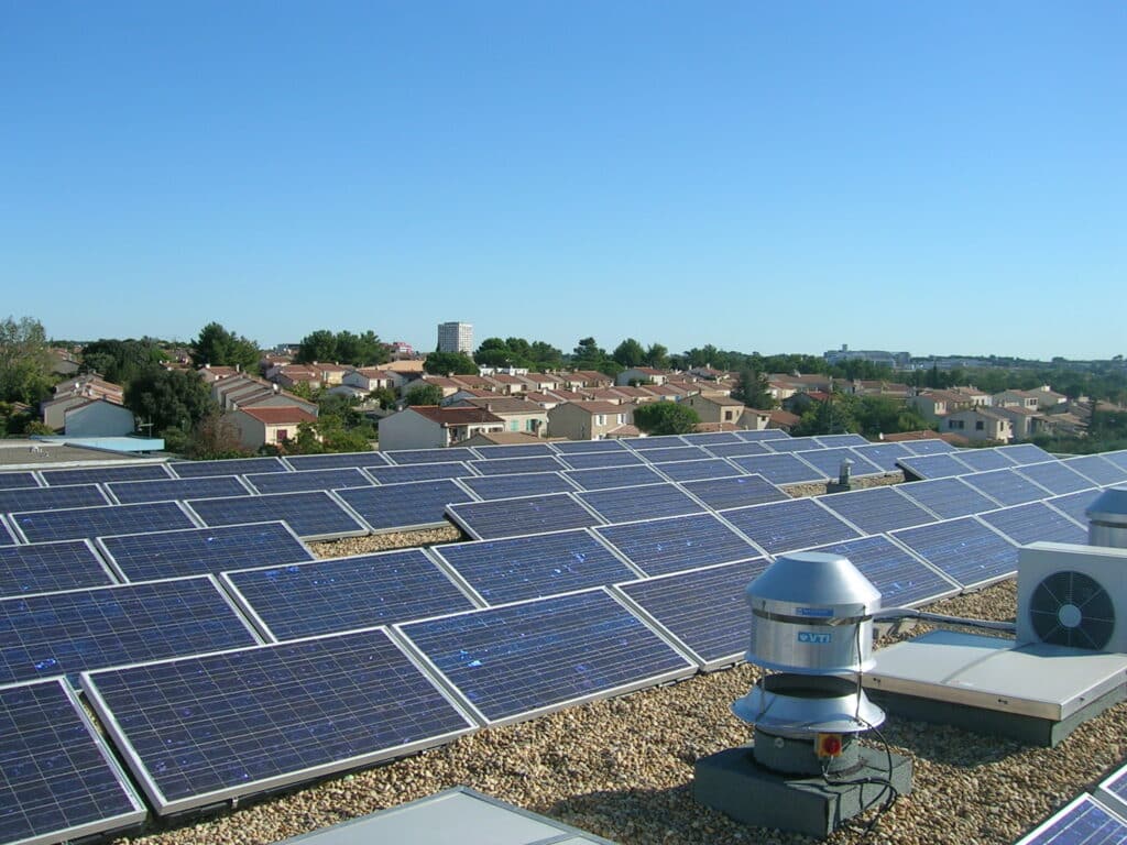 Toiture photovoltaïque Mairie de Juvignac