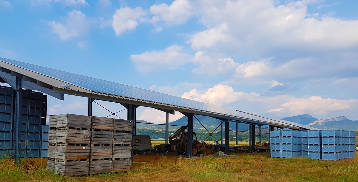 Hangar photovoltaïque