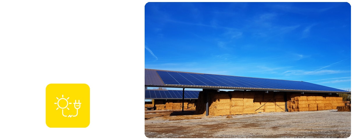 Hangar photovoltaïque