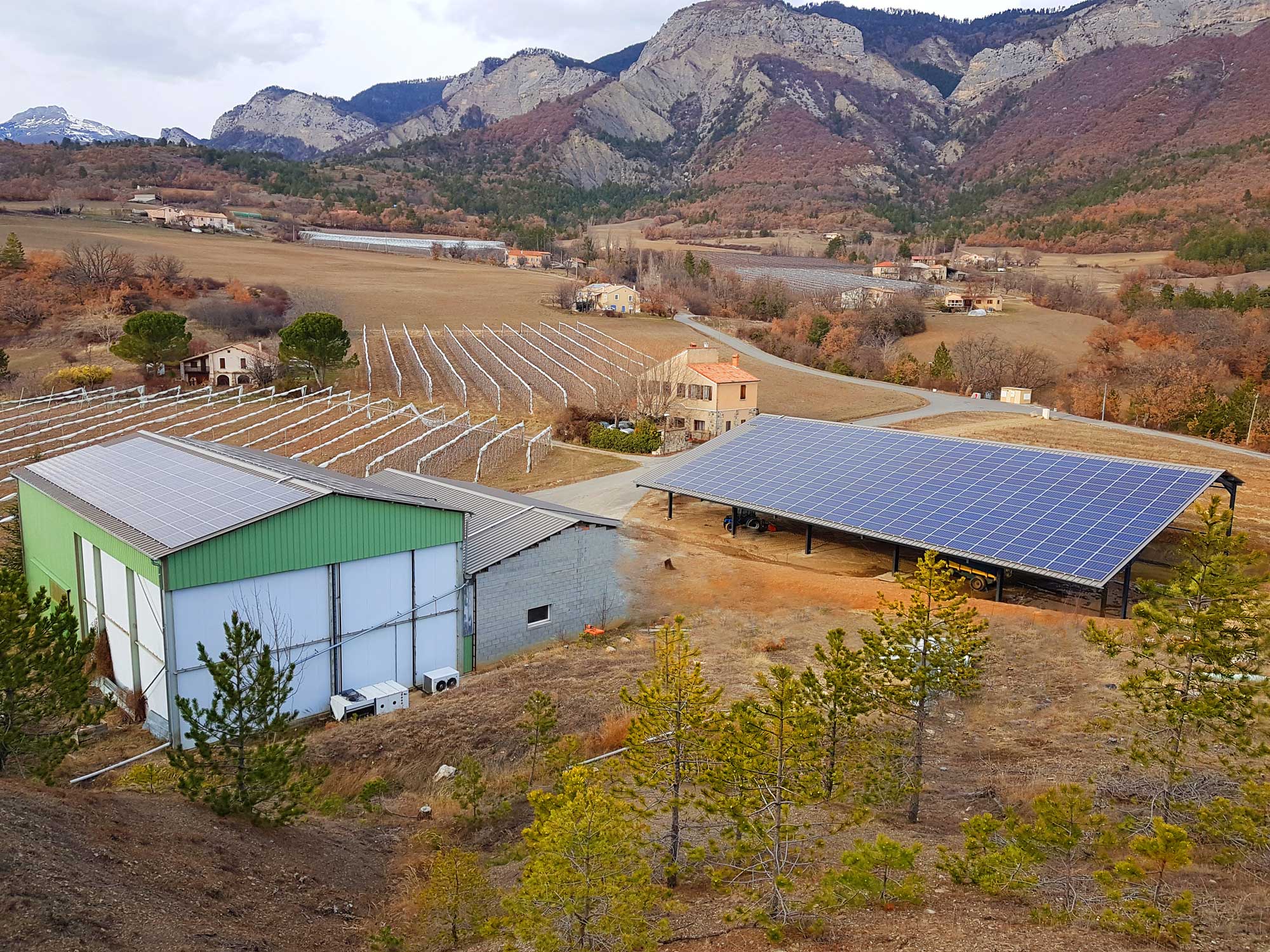 Hangar Agricole Photovoltaïque - Voltania