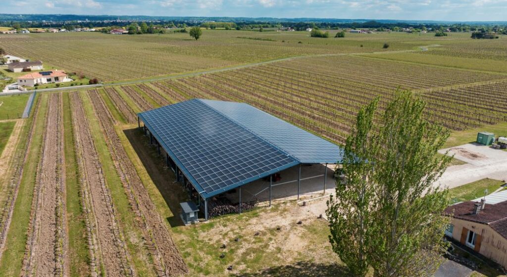 toiture photovoltaïque bâtiment agricole