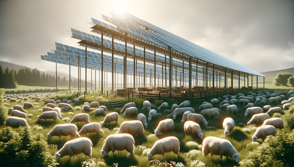 Agrivoltaïsme et élevage ovin