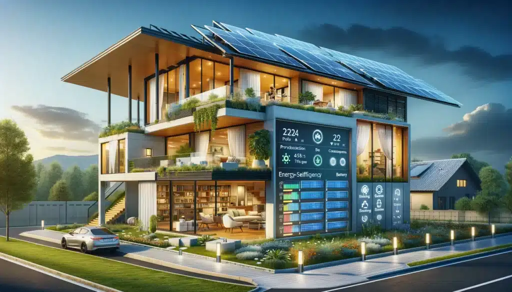 raccordements solaires en 2023 sur une maison individuel 