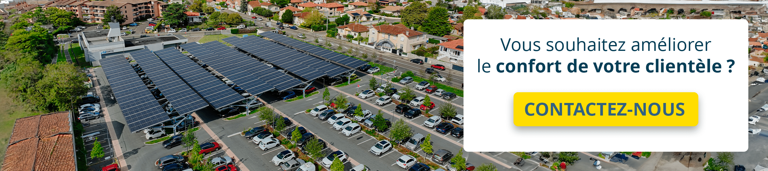 Ombrière photovoltaïque