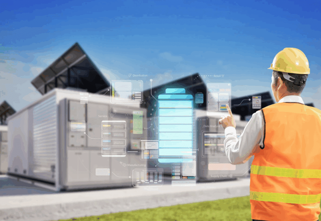 Stockage batterie - énergie solaire