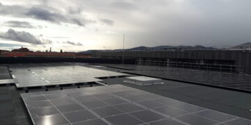 Parc des expos de Colmar, toiture photovoltaique