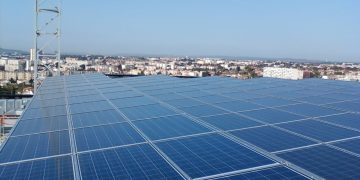 Toiture photovoltaïque Mairie de Montpellier par Apex Energies
