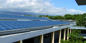 Lycée BEL AIR, toiture photovoltaïque, Apex Energies