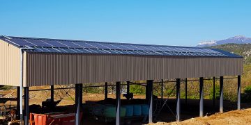 Hangar Agricole photovoltaïque PACA